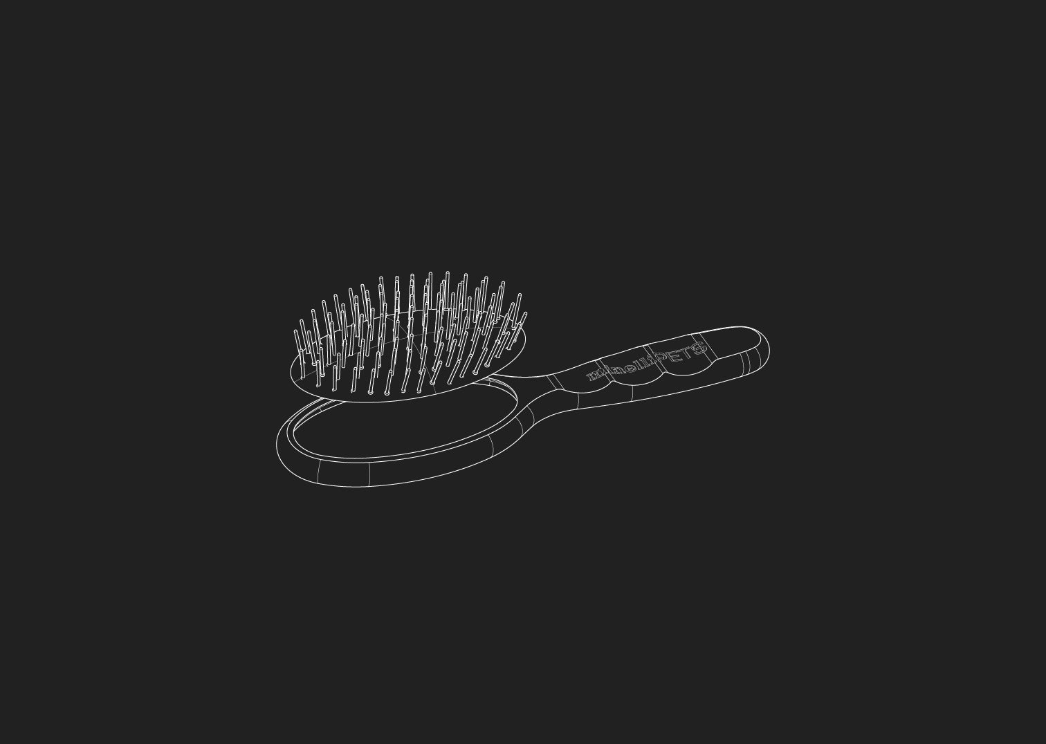 Pin Brush 2 - Minelli Pets