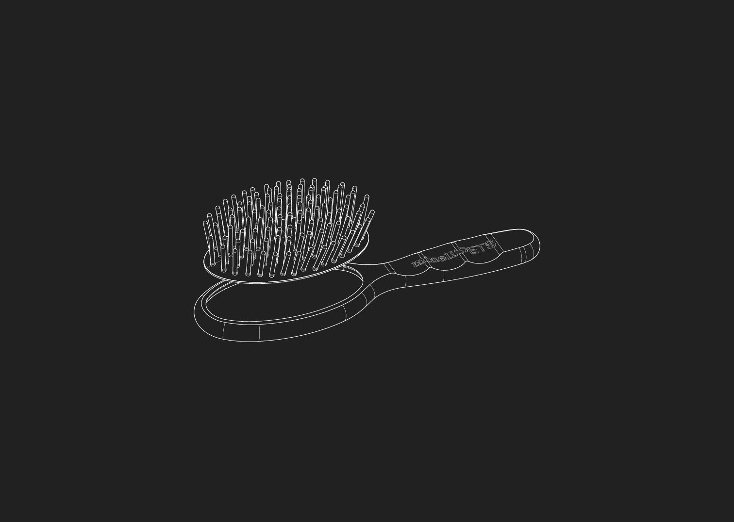 Pin Brush 4 - Minelli Pets