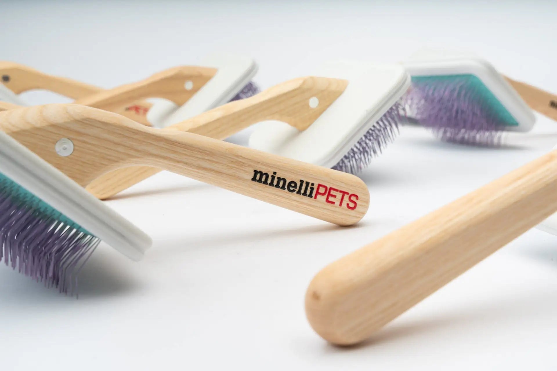 Easy Care Color Slicker brush (pack of 12)_MinelliPETS
