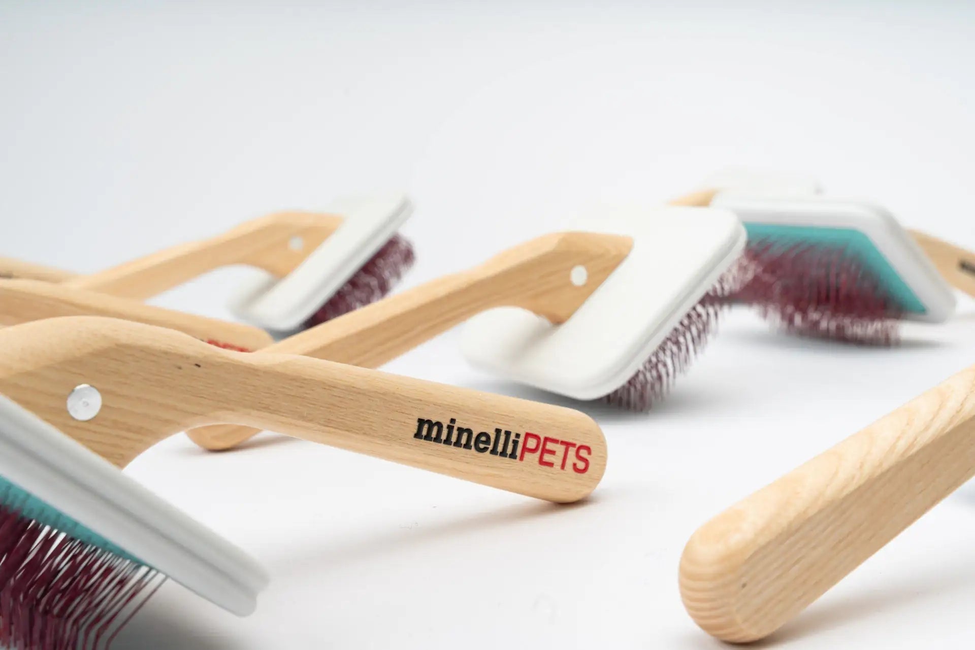 Easy Care Color Slicker brush (pack of 12)_MinelliPETS